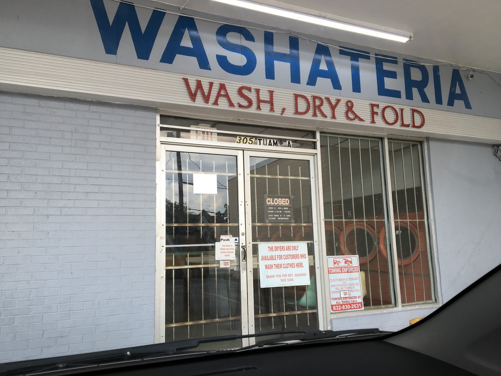 Deep cleaning service at Downtown Washateria